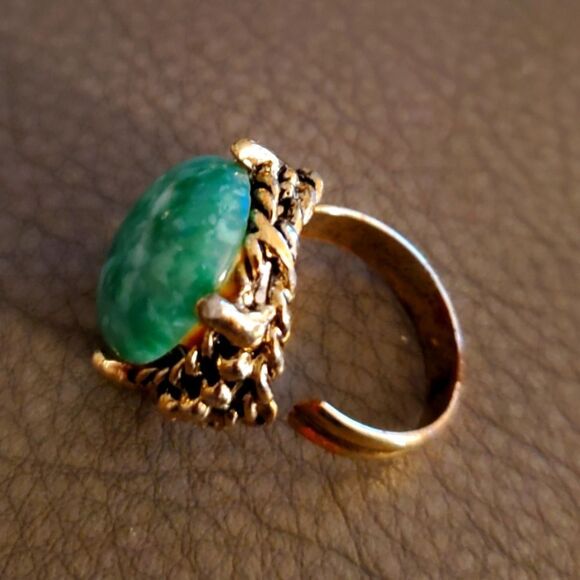 🌟 Estate Vintage adjustable ring. Rare. - Picture 1 of 5